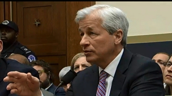 JP Morgan CEO Jamie Dimon had a tough time at hearing in Washington