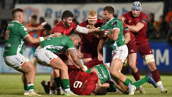 Munster's trip to Treviso was eventful