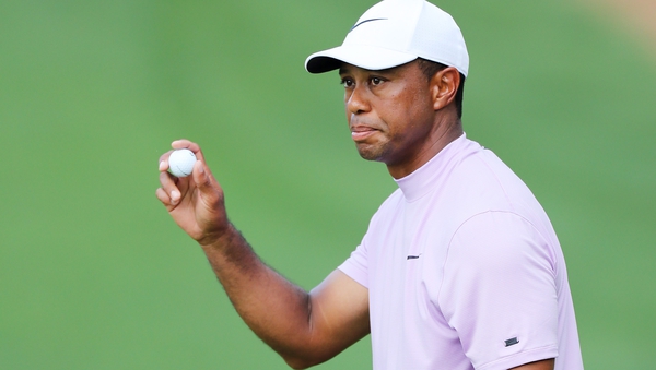 All eyes will be on Tiger Woods today