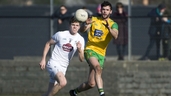 Odhrán MacNiallais in action for Donegal in 2018