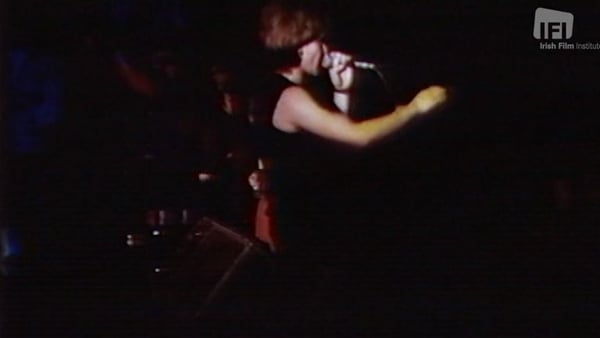 The U2 footage shows a young, energetic and vibrant band