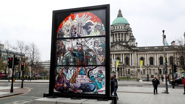 Each window will highlight a key House from the show, with a series of panels depicting the most talked-about moments from the entire saga (Pic: Tourism Ireland)