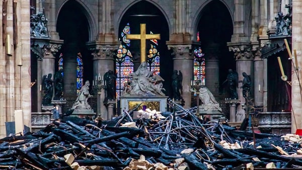 An AXA spokesman declined to estimate its potential liabilities associated with the damage caused by the Notre-Dame fire