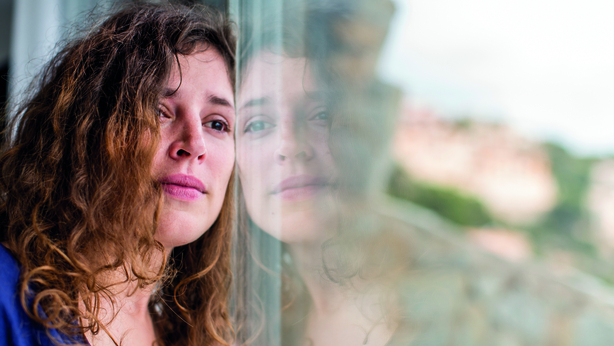 upset woman