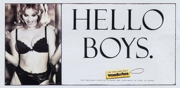 Wonderbra's iconic 'Hello Boys' poster gets 2019 makeover