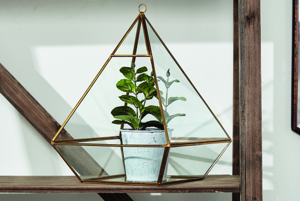Pyramid terrarium, €38.60, Melodymaison.co.uk