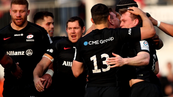 Saracens are bidding for their third title