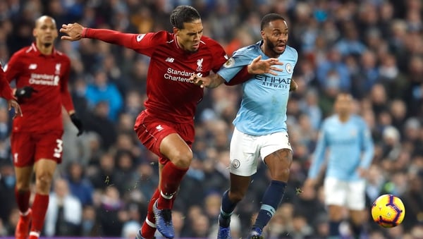 Virgil Van Dijk and Raheem Sterling are both included in the PFA Team of the Year 2019