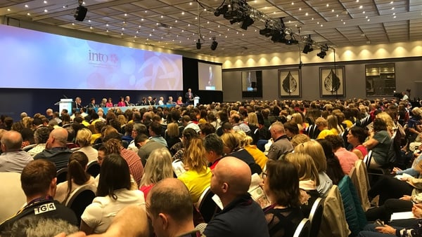 The call was made at the INTO's annual conference in Galway