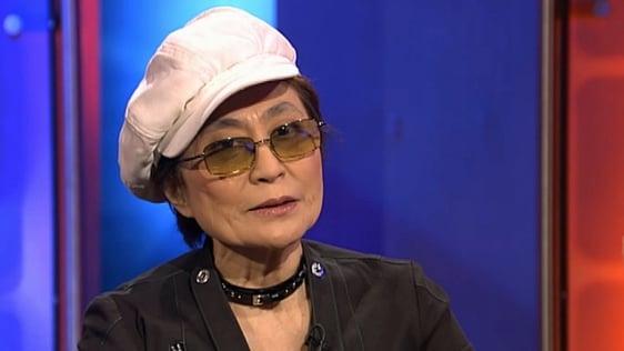 Yoko Ono on the Late Late Show (2004)