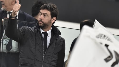 Andrea Agnelli continues to push the case for a break from UEFA