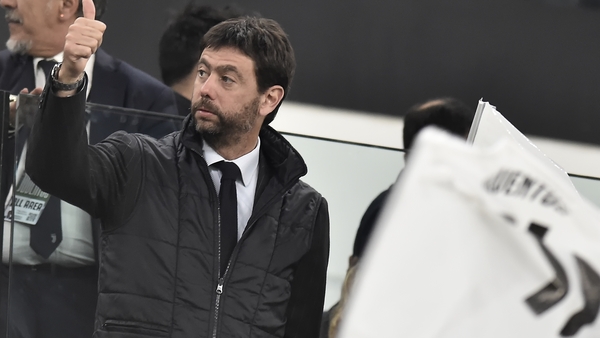 Andrea Agnelli continues to push the case for a break from UEFA