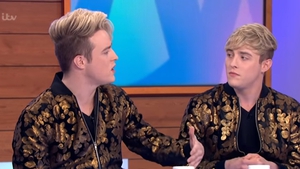 John and Edward Grimes lost their mother in February Screengrab: ITV/Loose Women