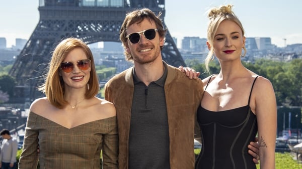 Jessica Chastain, Michael Fassbender and Sophie Turner