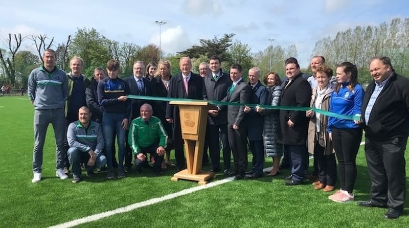 Long-awaited football pitch opens in Castleisland