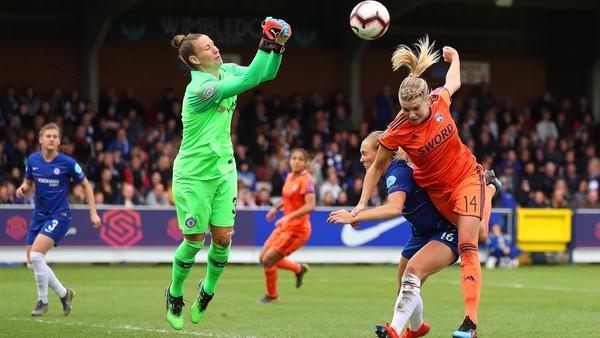 Ballon d'Or winner Ada Hegerberg proved influential as Lyon knocked Chelsea out