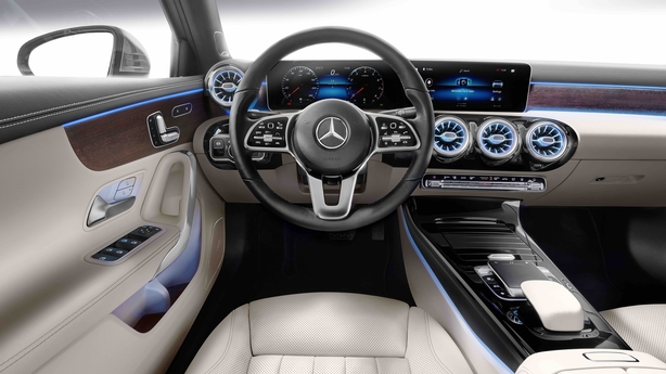 Mercedes-Benz A-Class Saloon interior