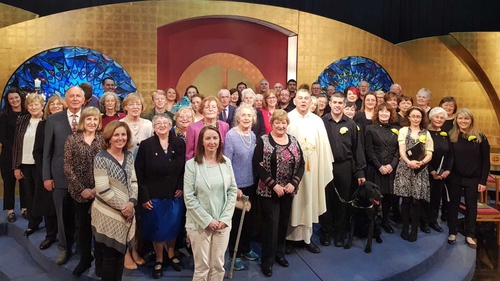 Choir and community members from The Holy Name Church, Ranelagh, Dublin
