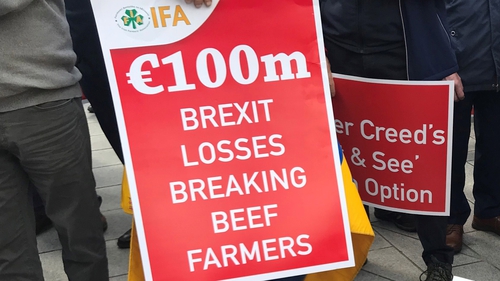 Beef farmers say Brexit has resulted in massive losses