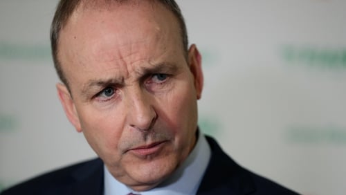 Speaking in Cork this evening, Micheál Martin said it is a matter for the Taoiseach