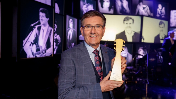 Daniel O'Donnell is the second Irish performer to receive the honour