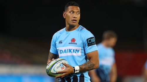 Israel Folau will line out for Tonga