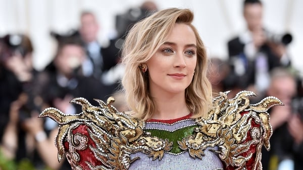 The 25-year-old actress went all out in Gucci.