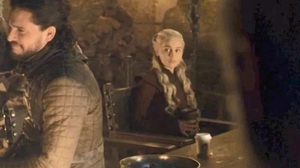 "The latte that appeared in the episode was a mistake. Daenerys had ordered an [sic] herbal tea" Screenshot: HBO
