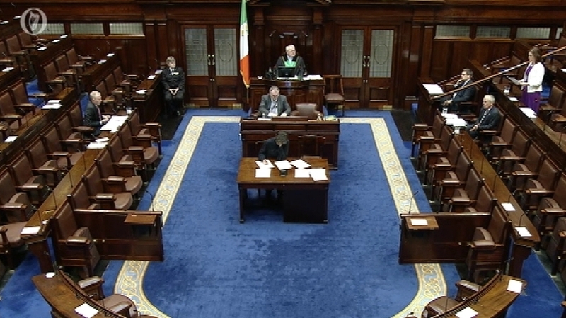 Just six TDs were in the Dáil when the vote came before the House