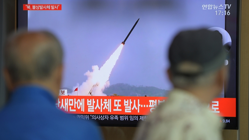 North Korea fired two short-range missiles on Thursday and carried out a drill last Saturday