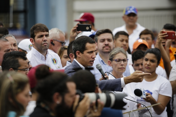 Mr Guaido said Venezuelan constitution allows for the 