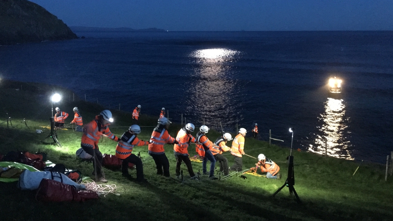 Three students rescued from base of cliff in Co Kerry