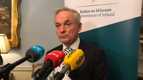 The new Chairman of the Fine Gael party Richard Bruton has said the party needs to 'flex its muscle more'