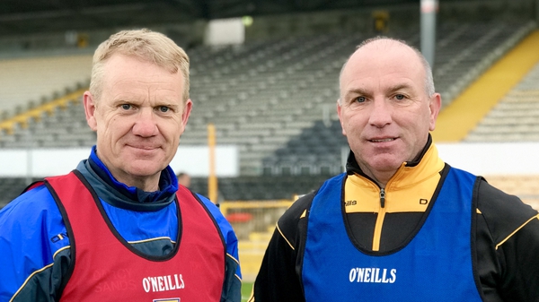 Wicklow and Kilkenny minor managers Kevin O'Brien and DJ Carey