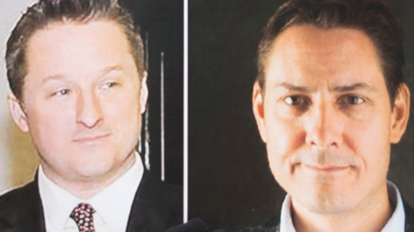 Michael Spavor (L) and Michael Kovrig have been held in China since December last