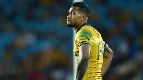 Israel Folau has joined a second-tier rugby league team