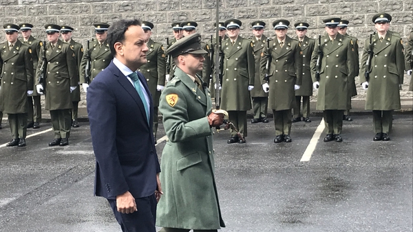 Taoiseach Leo Varadkar at the ceremony