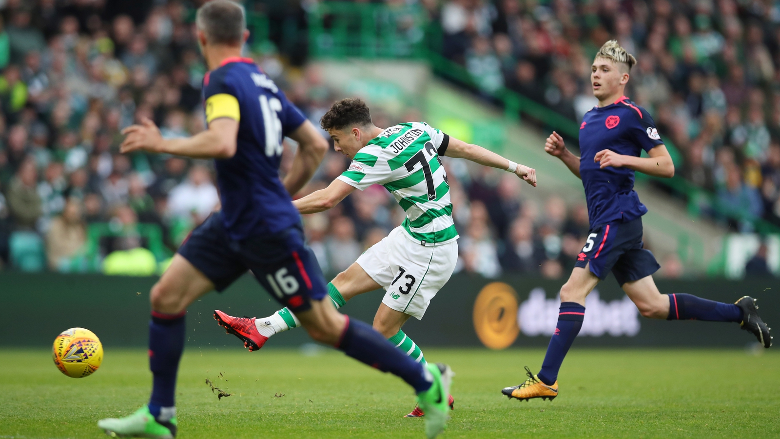 Johnston brace sees Celtic end campaign with a win