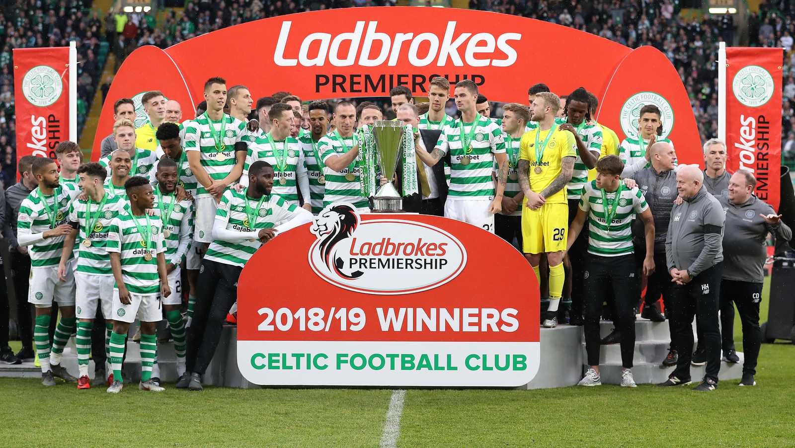 Celtic finish league-winning campaign with victory