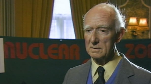 Irish CND President John De Courcy Ireland (1989)