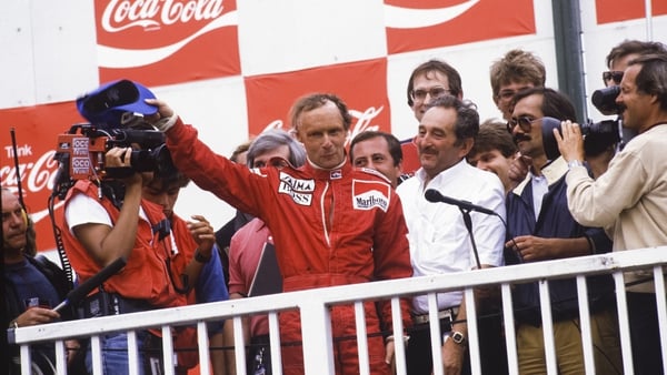 Niki Lauda made a remarkable comeback from fiery crash and won three Formula One titles