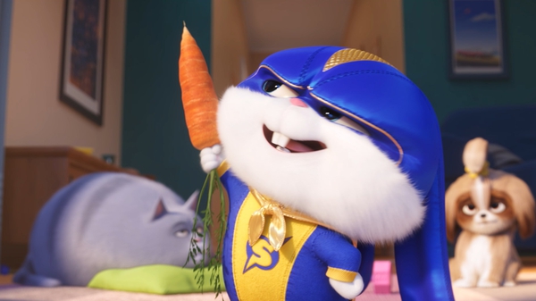 Kevin Hart is back as superhero bunny Snowball