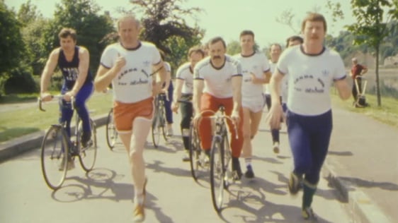 Charity Garda Run in Cork (1984)