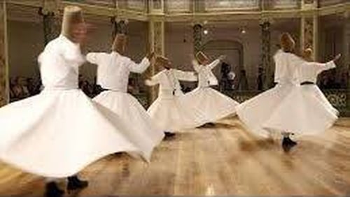 Whirling Dervishes - one good turn deserves another