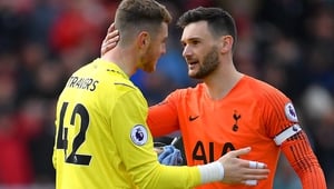 World Cup-winning captain Hugo Lloris has a word of advice for the young Ireland keeper