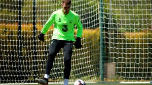 Mark Travers suffered a displaced fracture of his thumb at the Republic of Ireland training camp