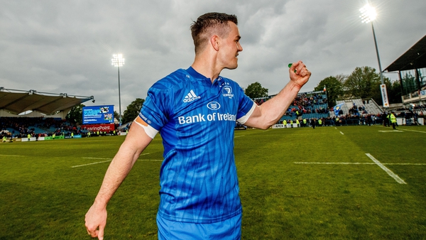 Johnny Sexton was among the Leinster replacements for the Pro 14 semi-final victory over Munster
