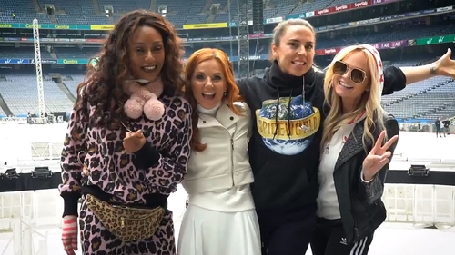 Spice Girls dazzle at Dublin's Croke Park, image via Spice Girls/Twitter