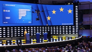 Pro-European Union parties have held on to two-thirds of seats in the EU parliament elections