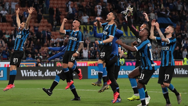 Inter Milan defeated Empoli 2-1 at home
